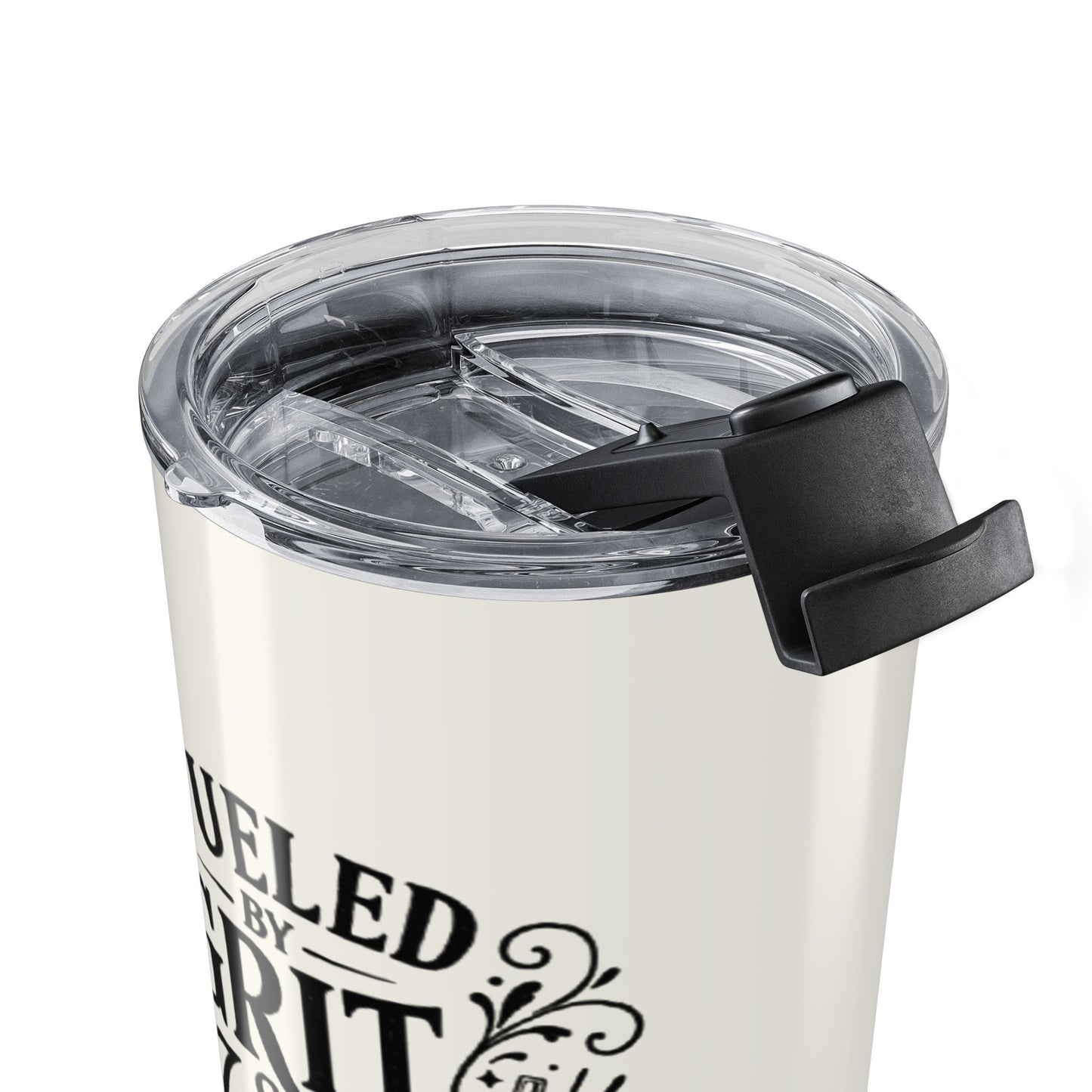 Fueled by Grit & Iced Coffee Tumbler