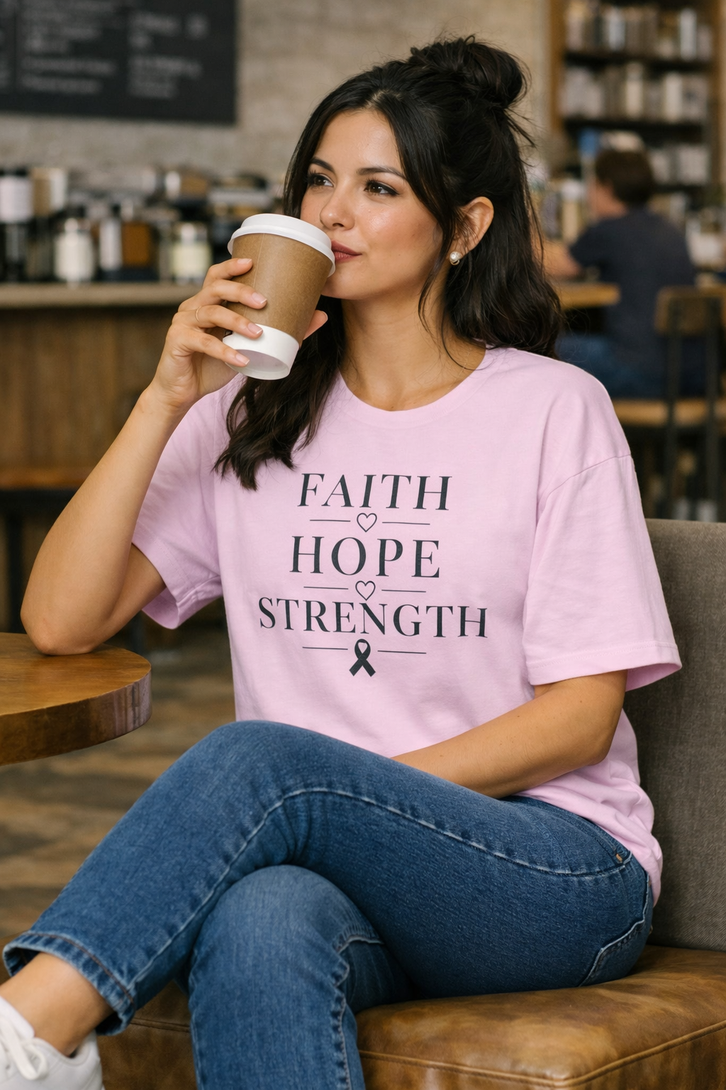 Faith • Hope • Strength Graphic Tee
