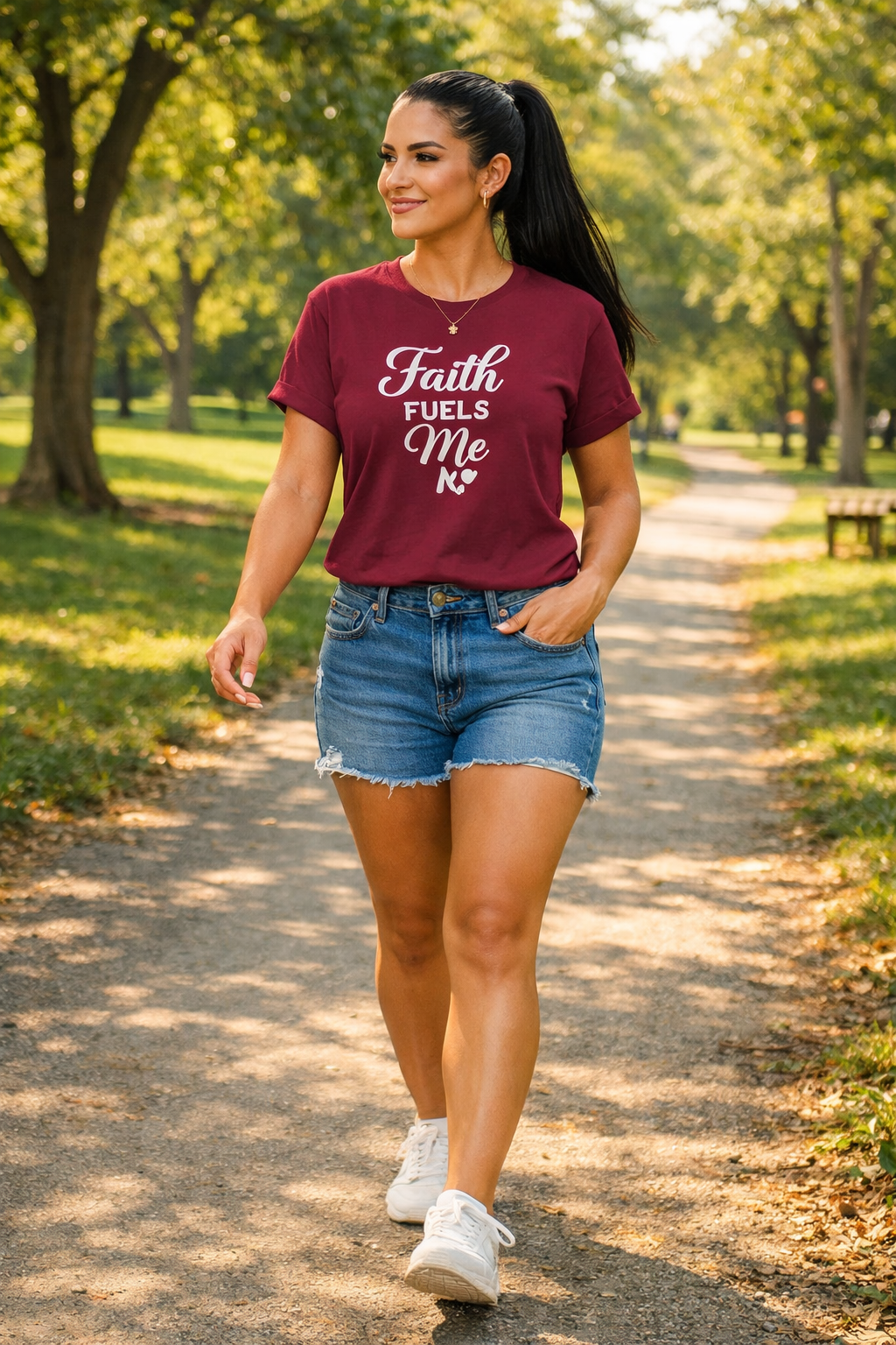 Faith Fuels Me Graphic Tee