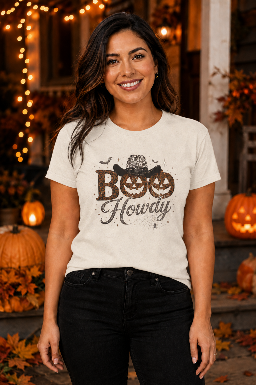 Boo Howdy Western Halloween Graphic Tee
