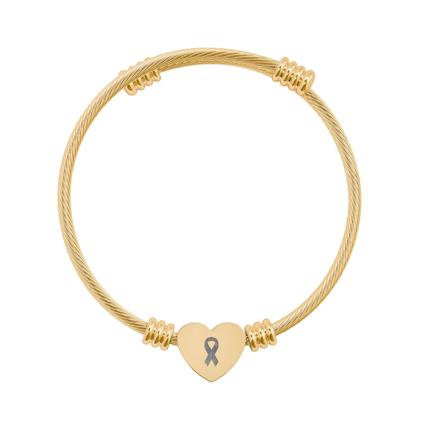 Still Standing Heart Cuff Bracelet