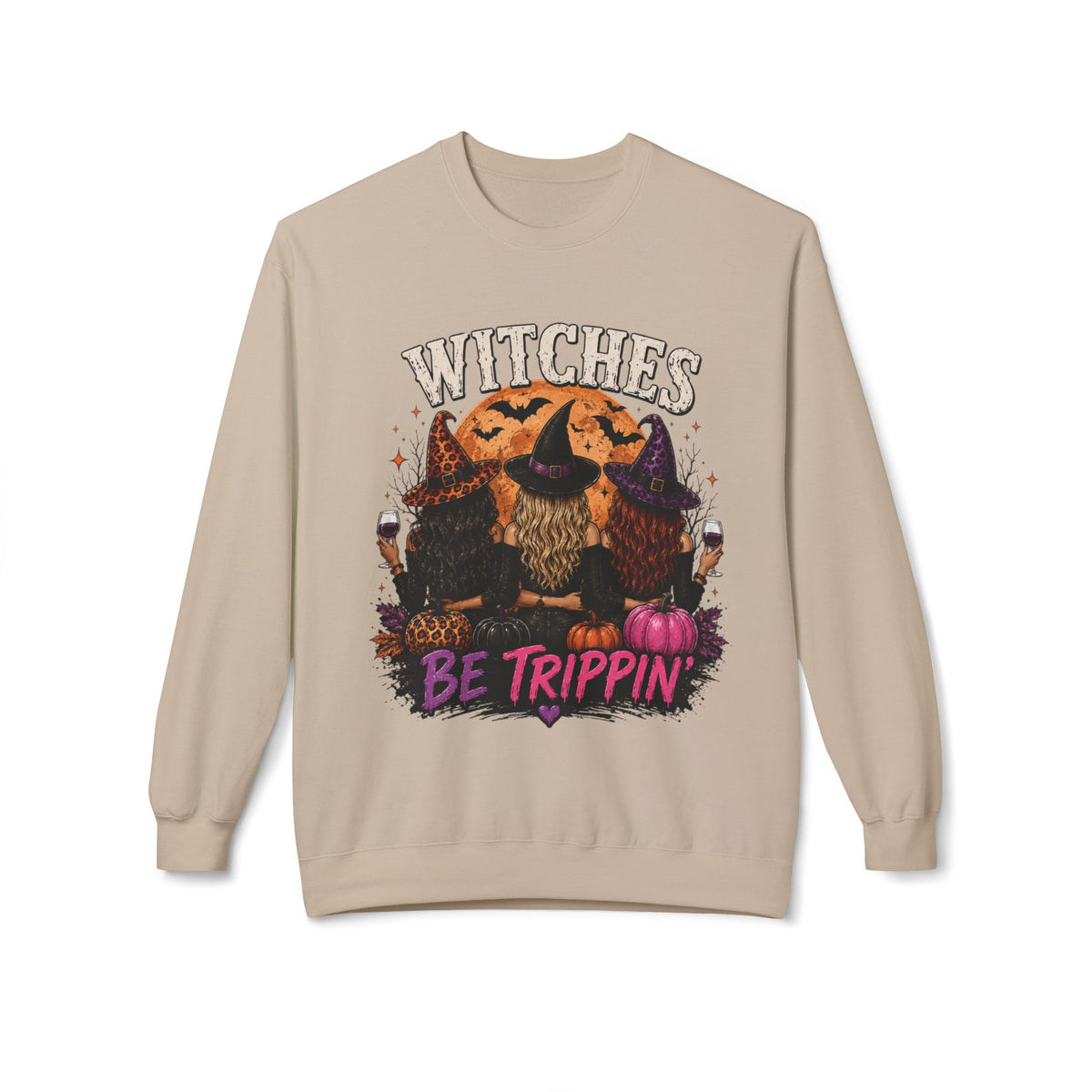 Witches Be Trippin' Crewneck Sweatshirt