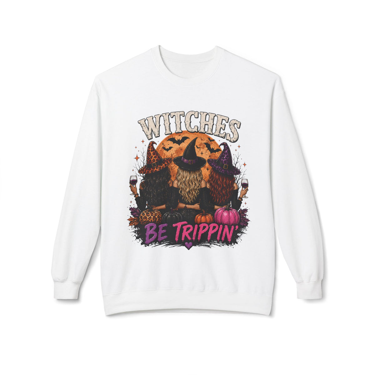 Witches Be Trippin' Crewneck Sweatshirt