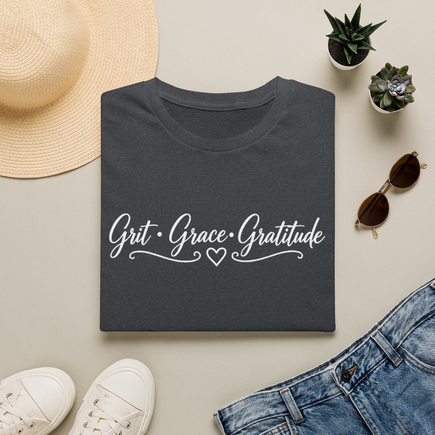 Grit • Grace • Gratitude Graphic Tee