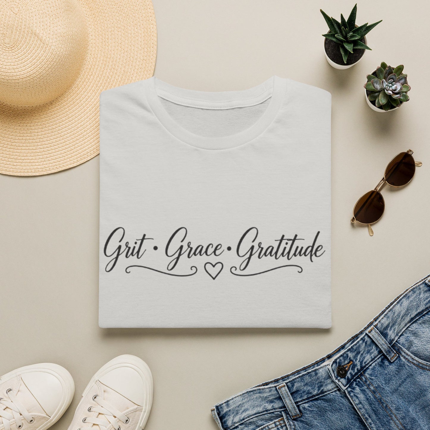 Grit • Grace • Gratitude Graphic Tee