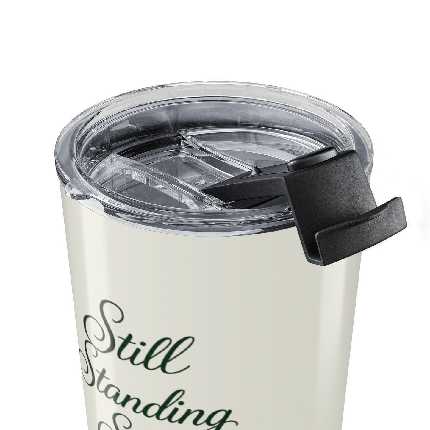 Still Standing Still Strong Tumbler – 20oz Awareness Ribbon Travel Cup