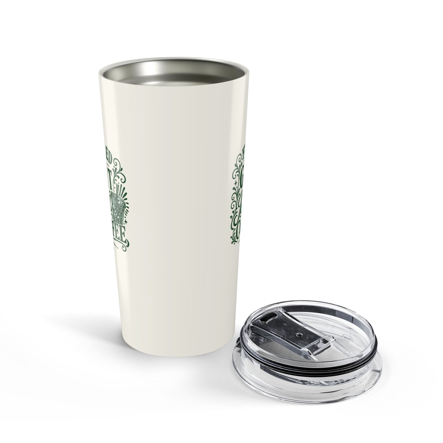 Fueled by Grit & Iced Coffee Tumbler