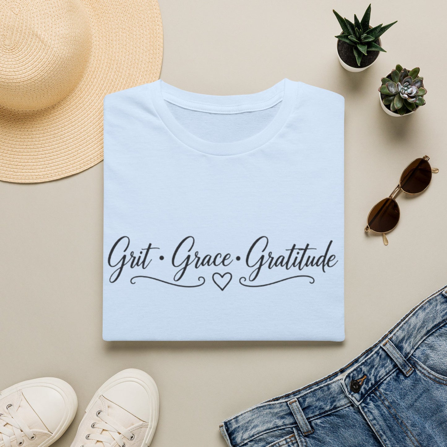 Grit • Grace • Gratitude Graphic Tee