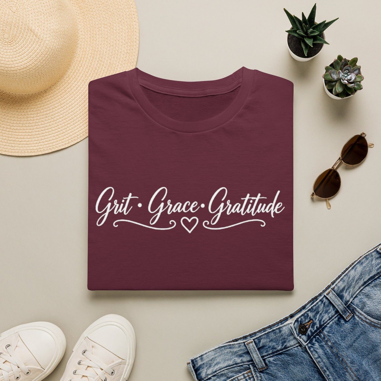 Grit • Grace • Gratitude Graphic Tee
