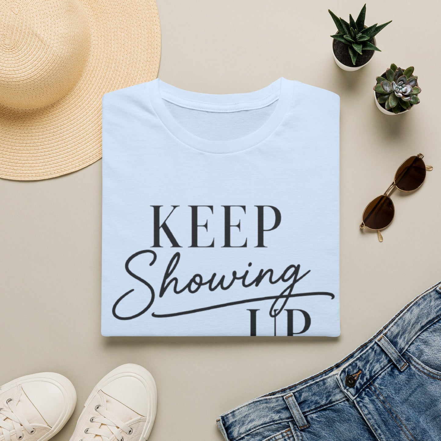 Keep Showing Up Graphic Tee
