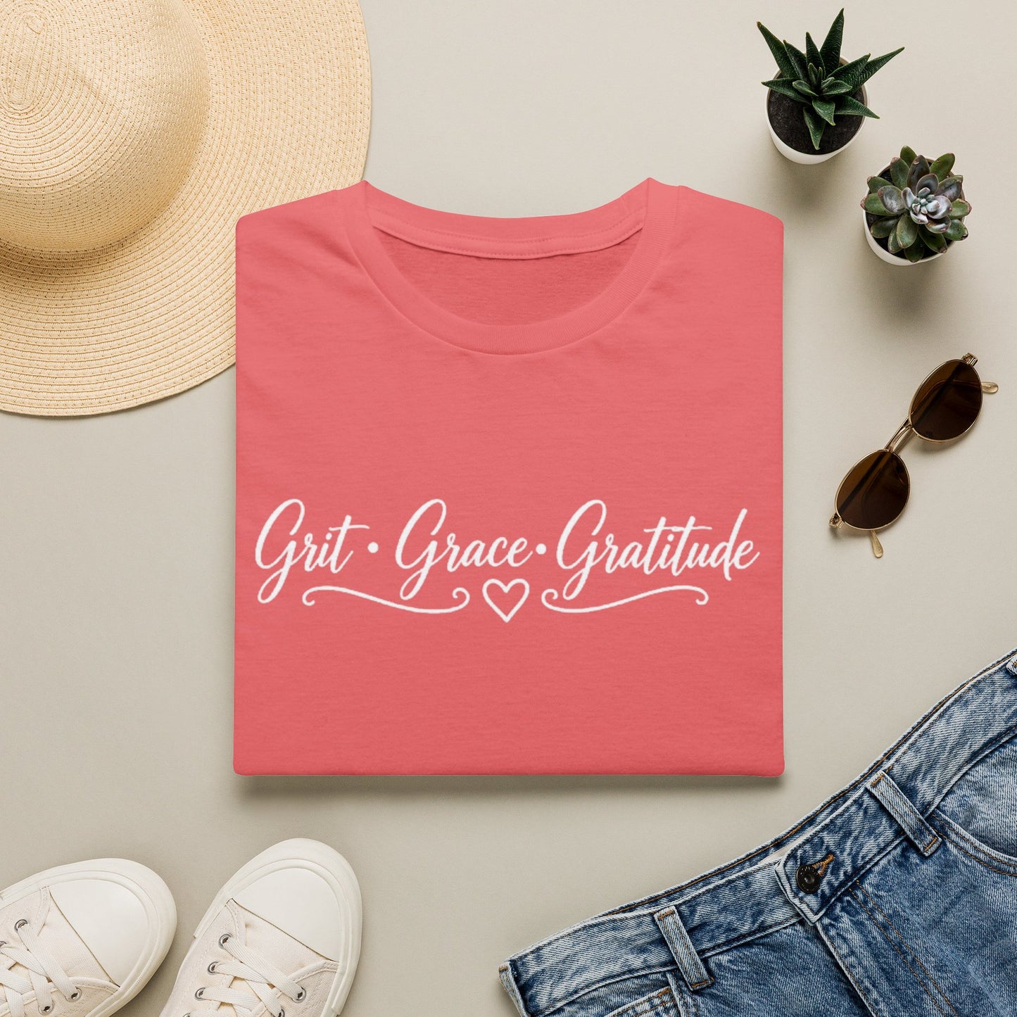 Grit • Grace • Gratitude Graphic Tee