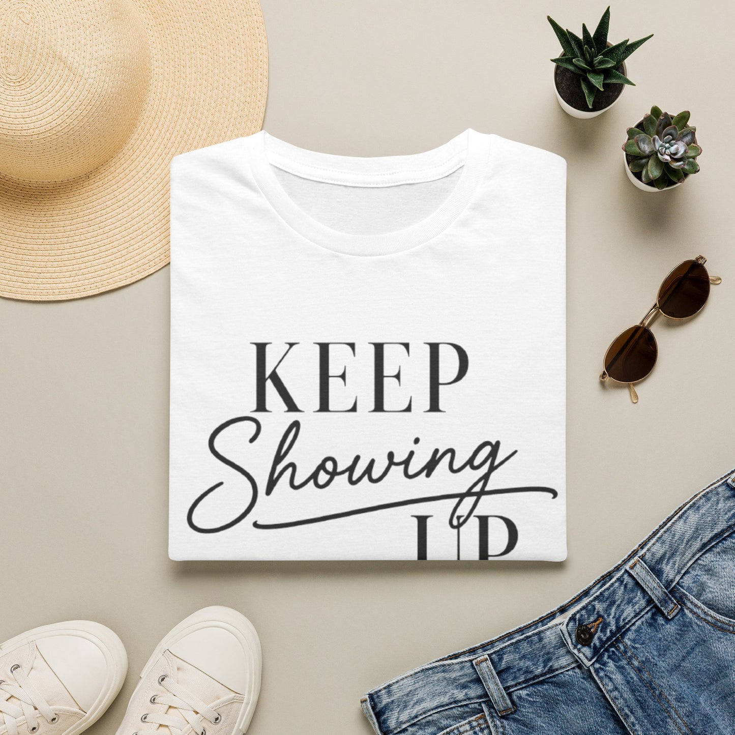 Keep Showing Up Graphic Tee