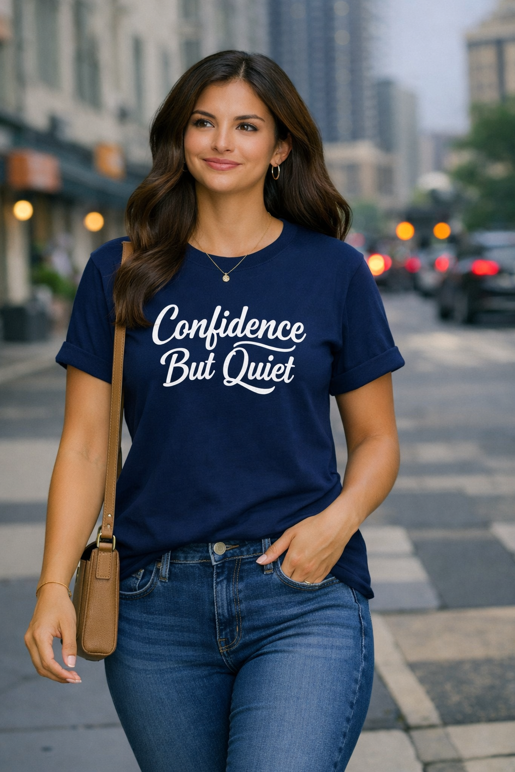 Confidence But Quiet Tee | Gloss & Grit Boutique