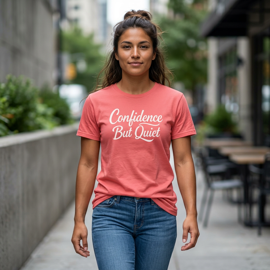 Confidence But Quiet Graphic Tee