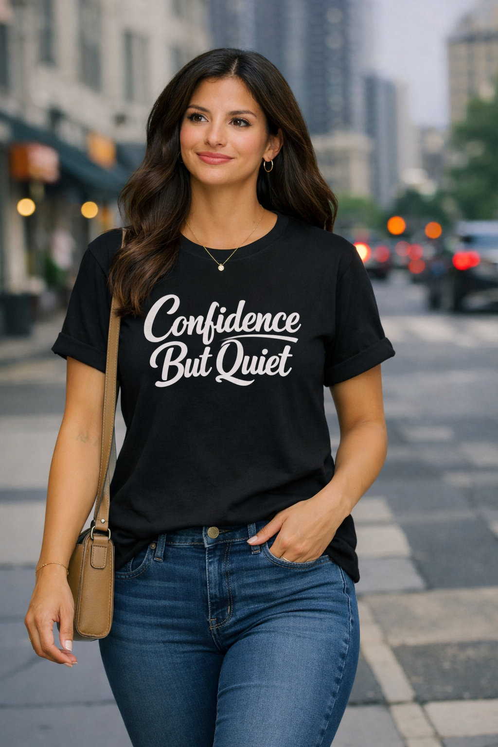 Confidence But Quiet Graphic Tee