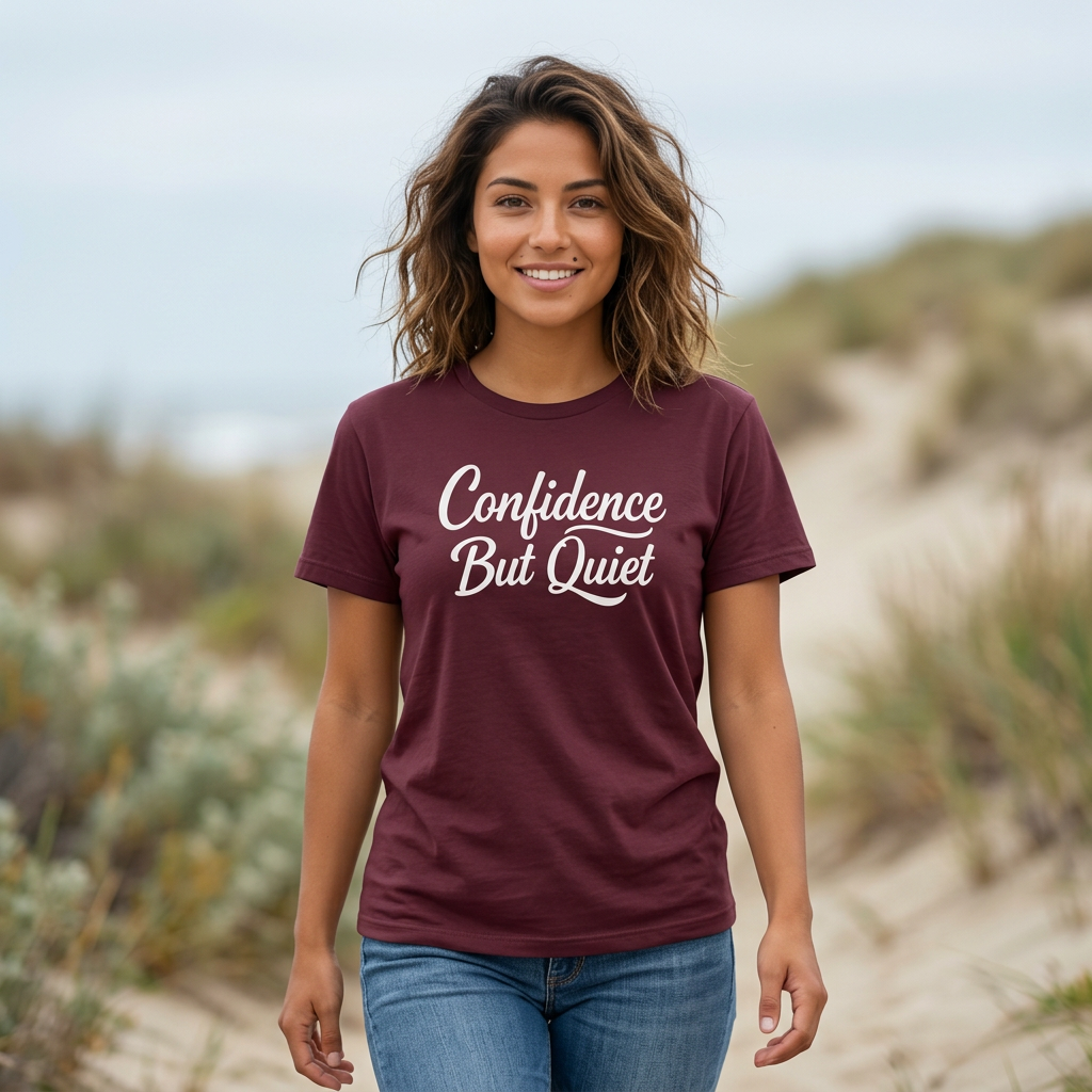 Confidence But Quiet Graphic Tee