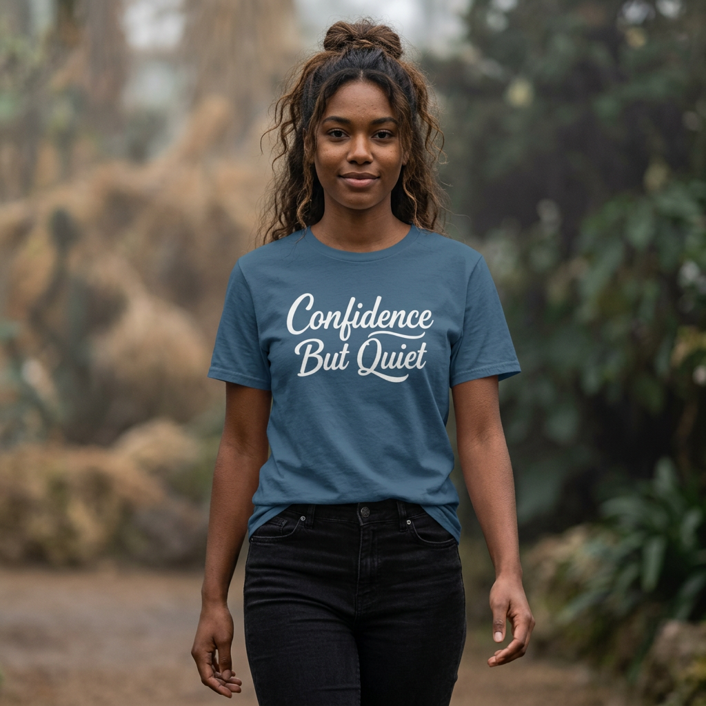 Confidence But Quiet Graphic Tee