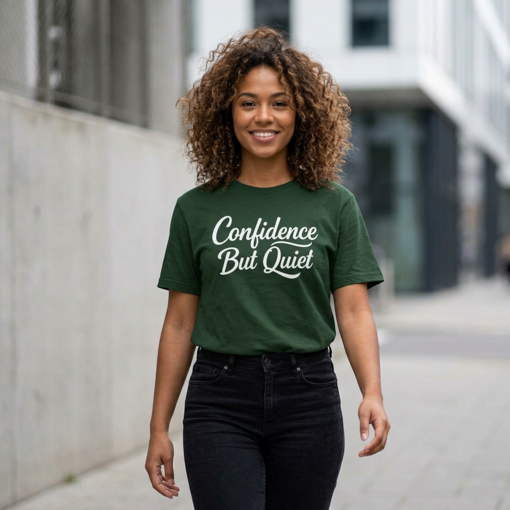 Confidence But Quiet Graphic Tee
