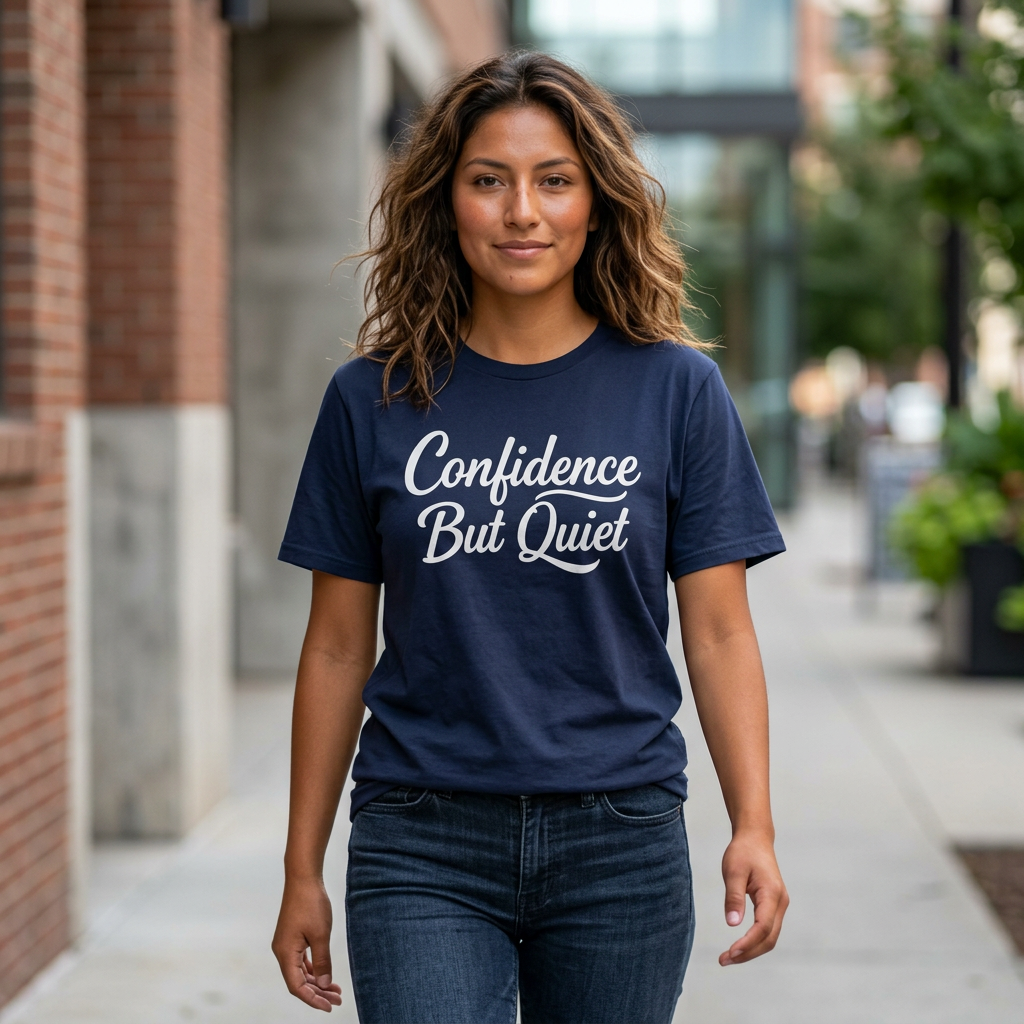 Confidence But Quiet Graphic Tee