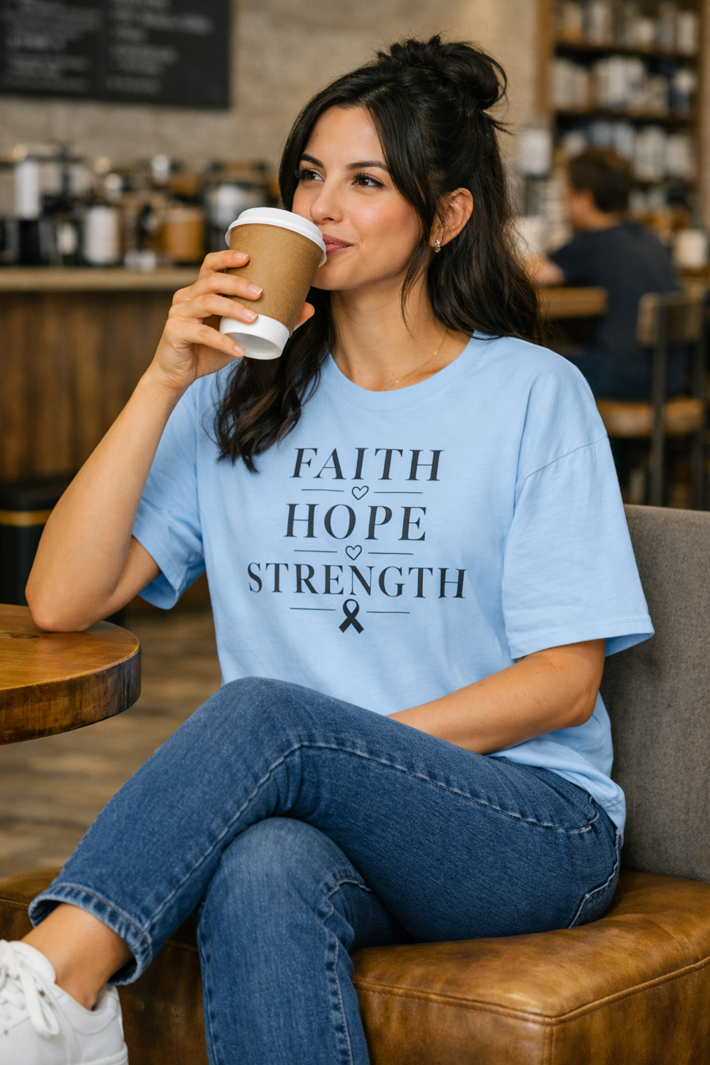 Faith • Hope • Strength Graphic Tee