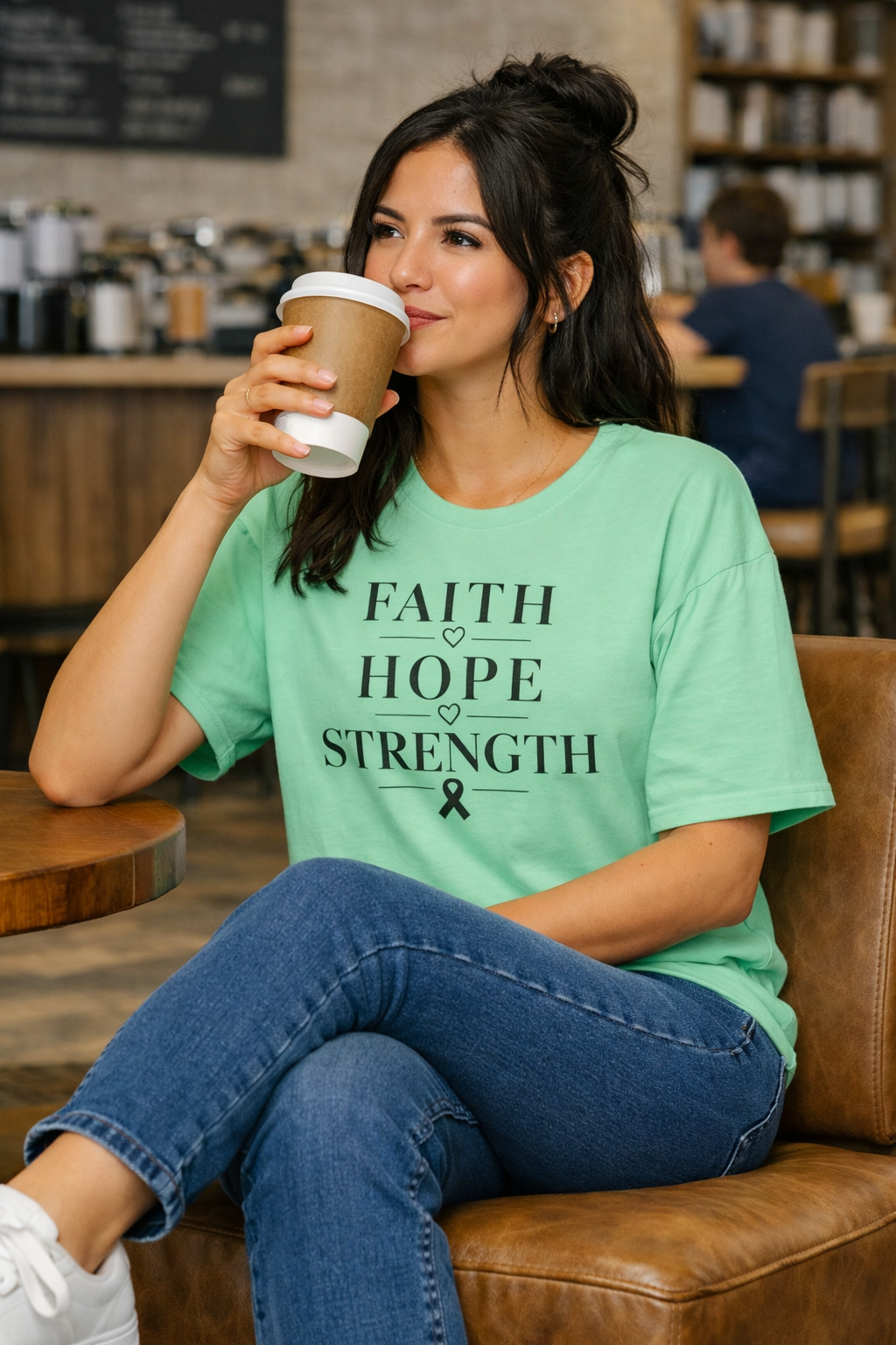 Faith • Hope • Strength Graphic Tee