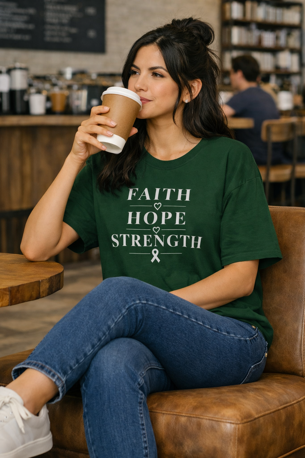 Faith • Hope • Strength Graphic Tee *