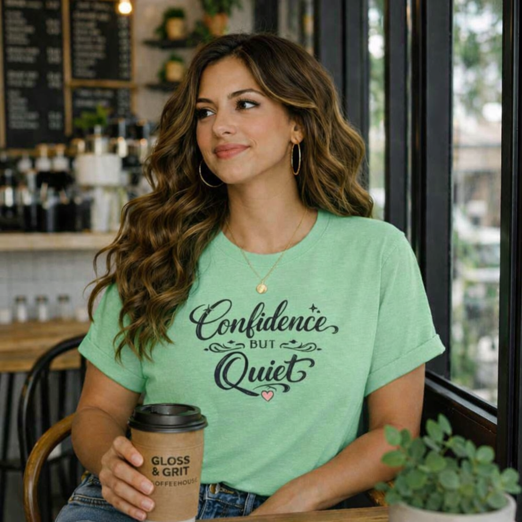 Confidence But Quiet Graphic Tee