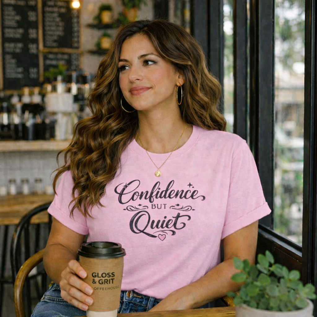 Confidence But Quiet Graphic Tee