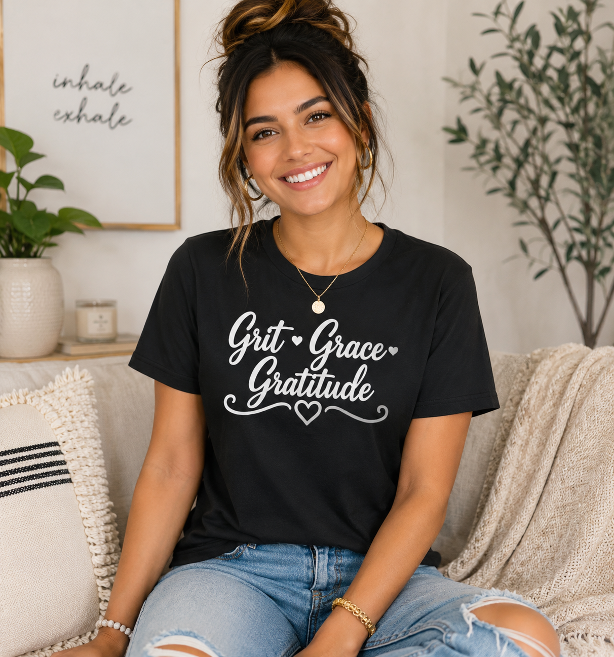 Grit • Grace • Gratitude Graphic Tee