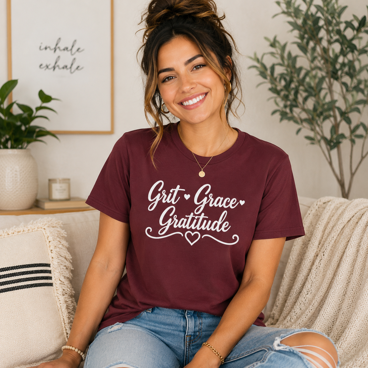 Grit • Grace • Gratitude Graphic Tee
