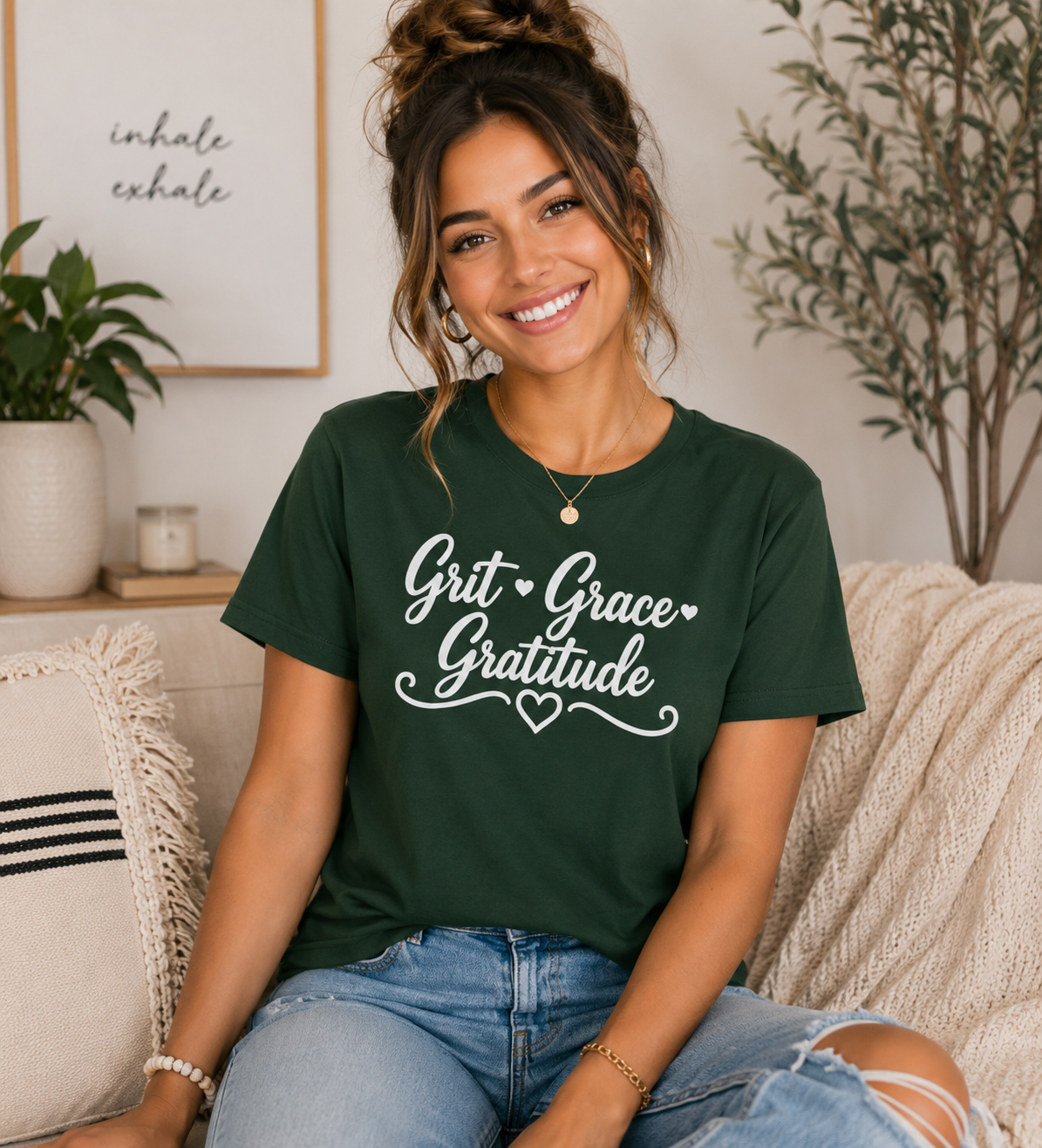 Grit • Grace • Gratitude Graphic Tee