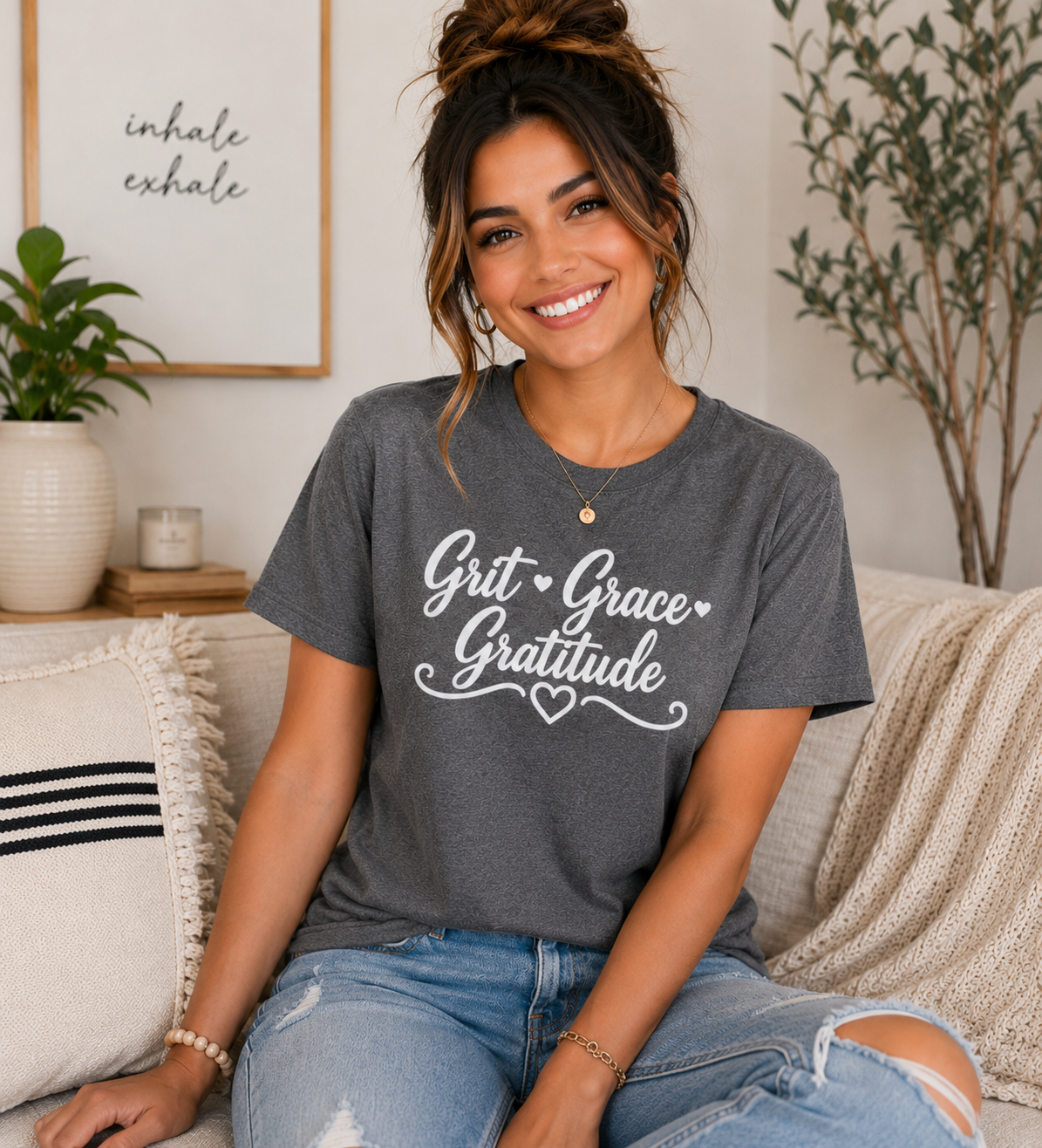 Grit • Grace • Gratitude Graphic Tee
