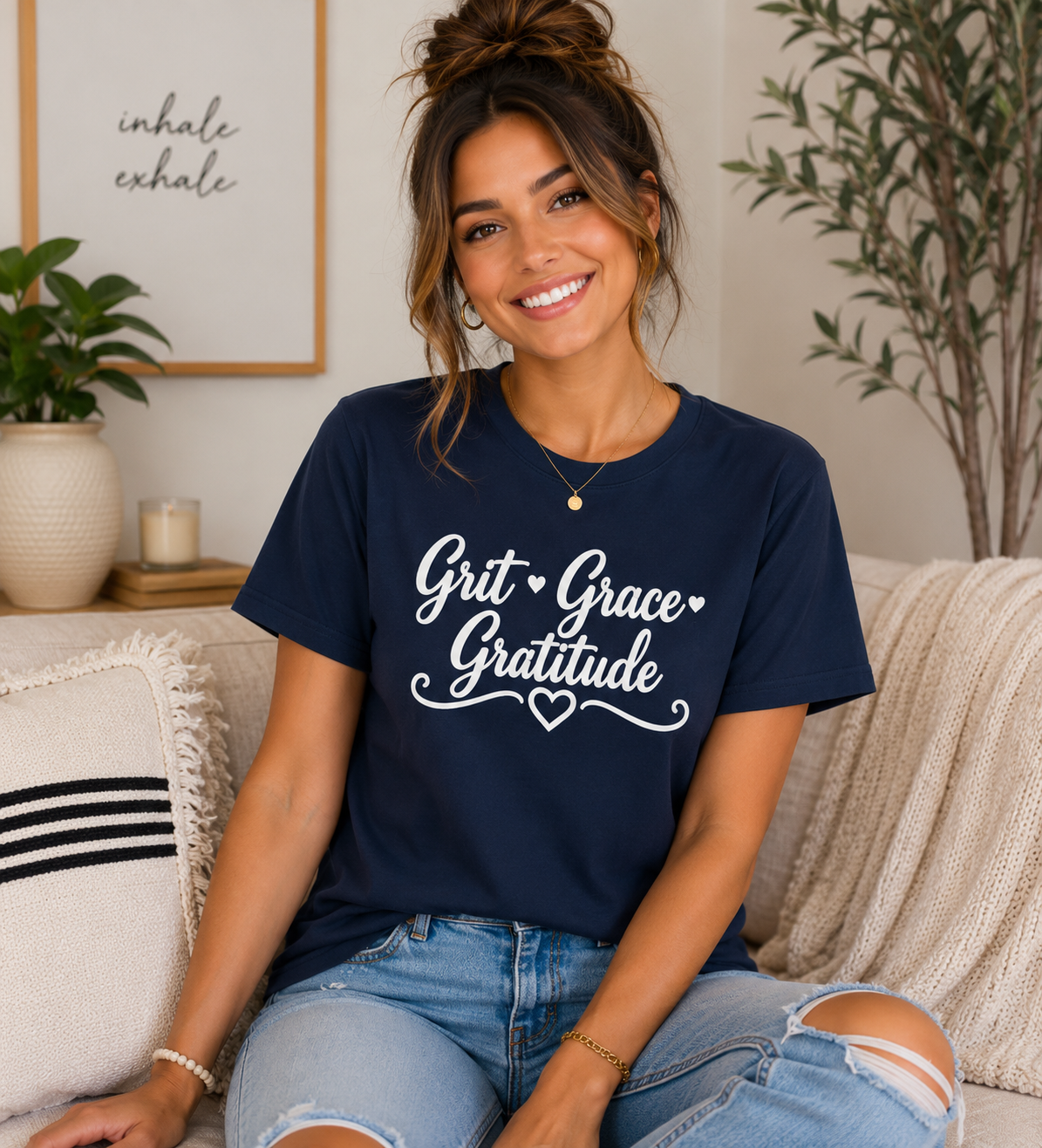 Grit • Grace • Gratitude Graphic Tee