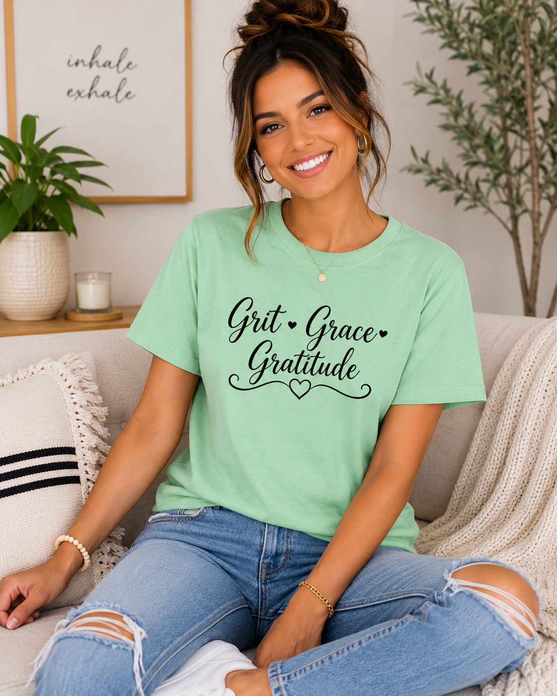 Grit • Grace • Gratitude Graphic Tee