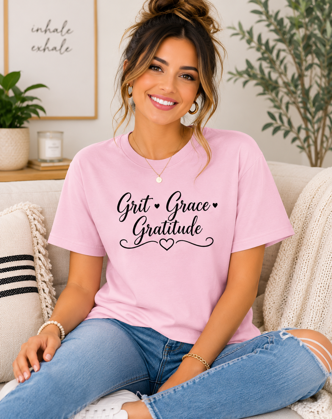 Grit • Grace • Gratitude Graphic Tee