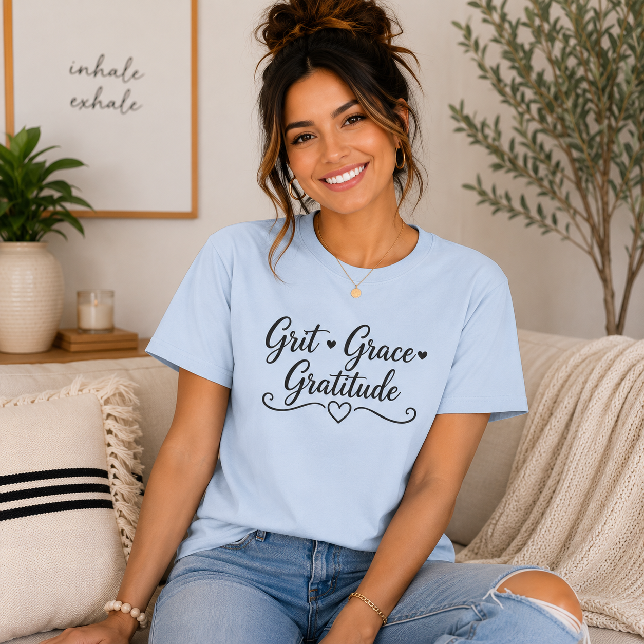 Grit • Grace • Gratitude Graphic Tee