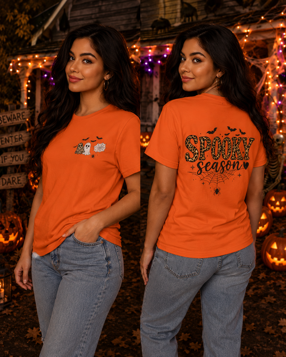 Spooky Season Western Graphic Tee