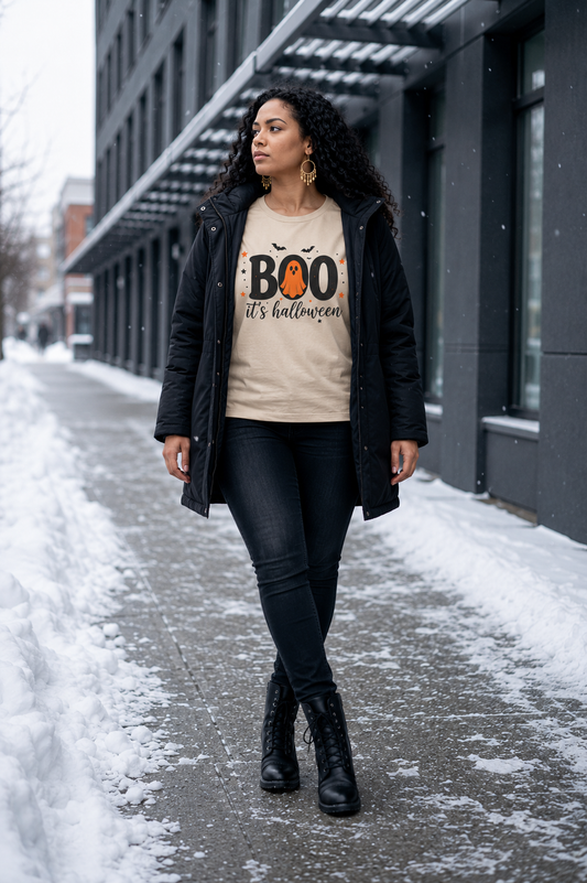 BOO It's Halloween Graphic Tee
