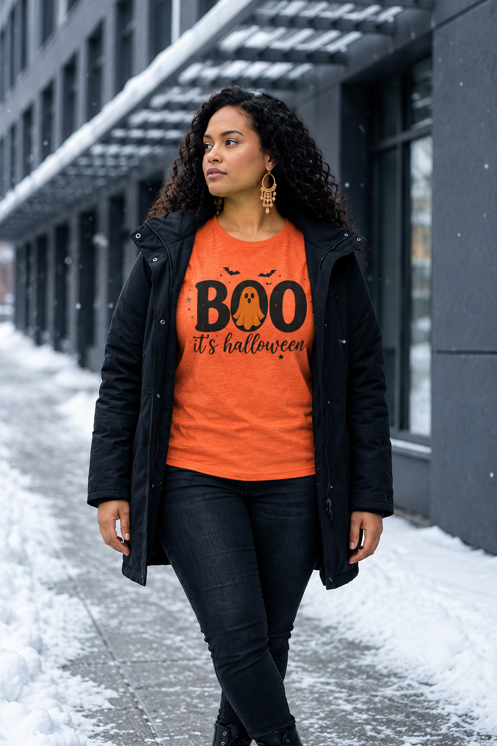 BOO It's Halloween Graphic Tee
