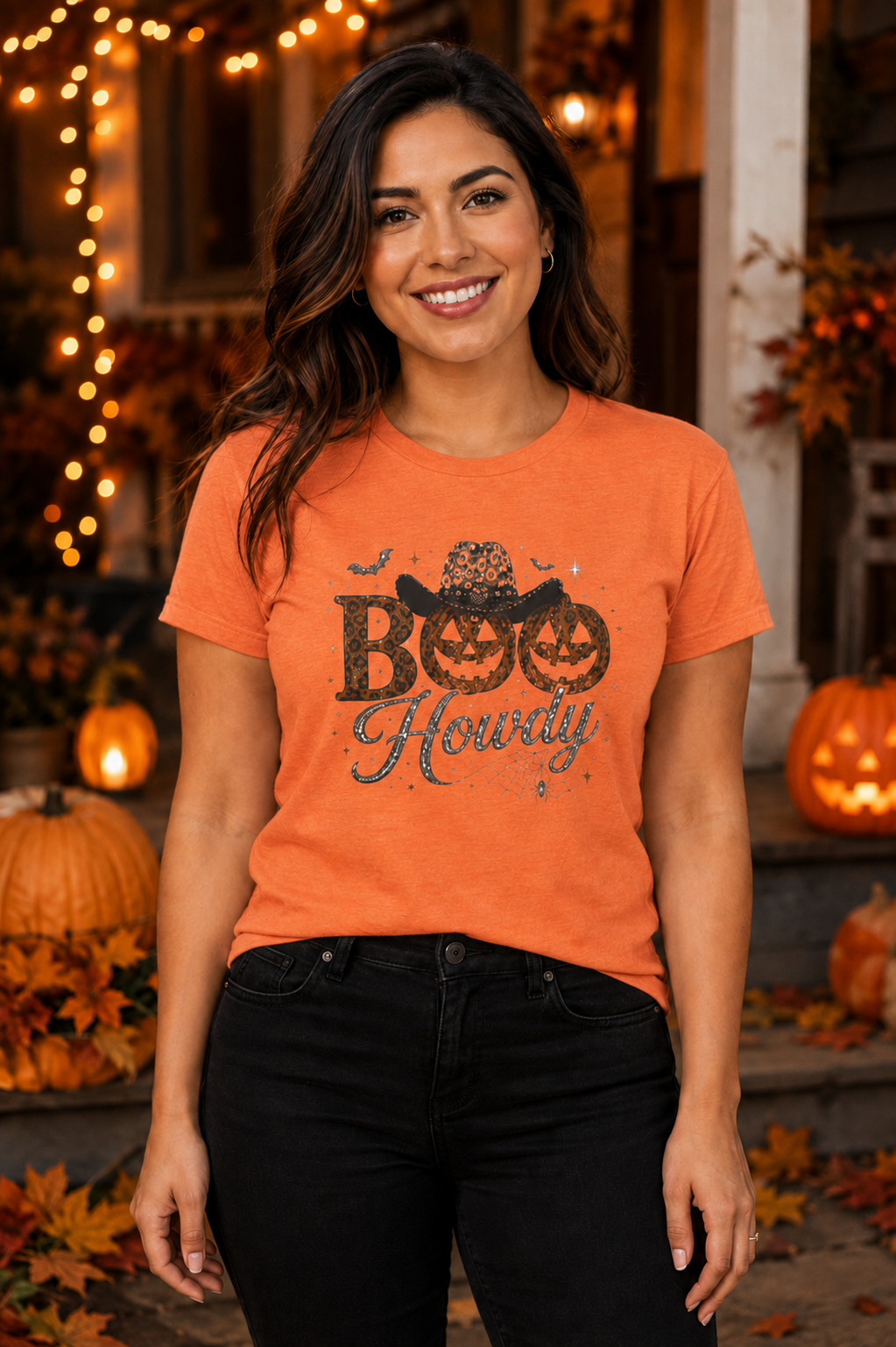 Boo Howdy Western Halloween Graphic Tee