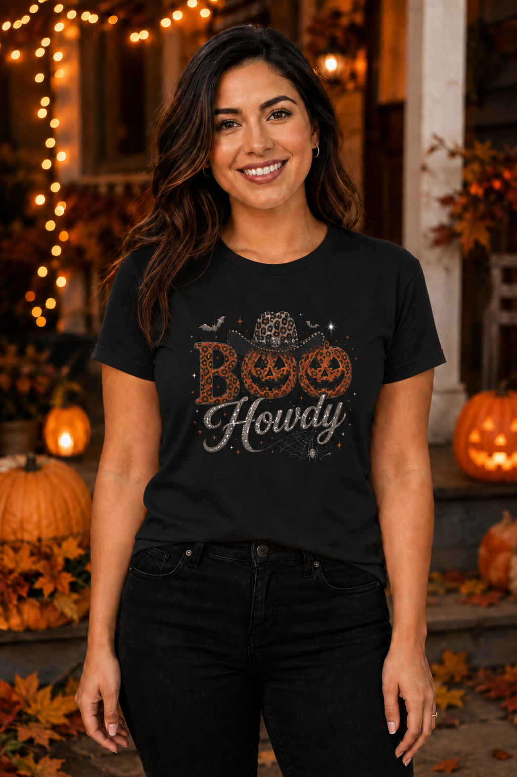 Boo Howdy Western Halloween Graphic Tee