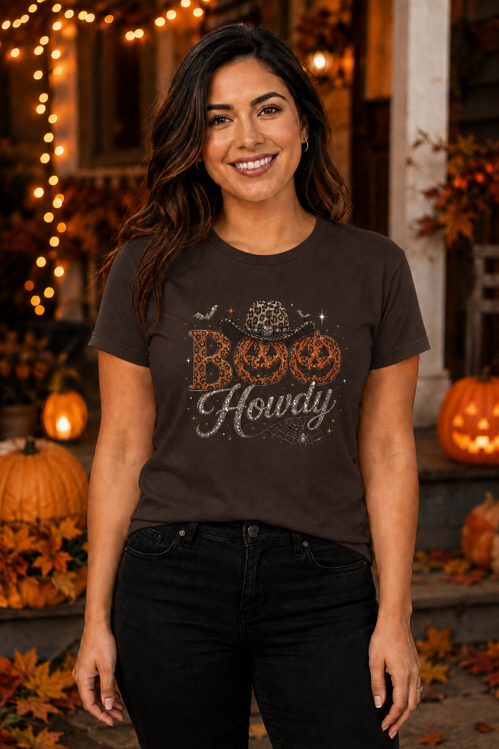Boo Howdy Western Halloween Graphic Tee