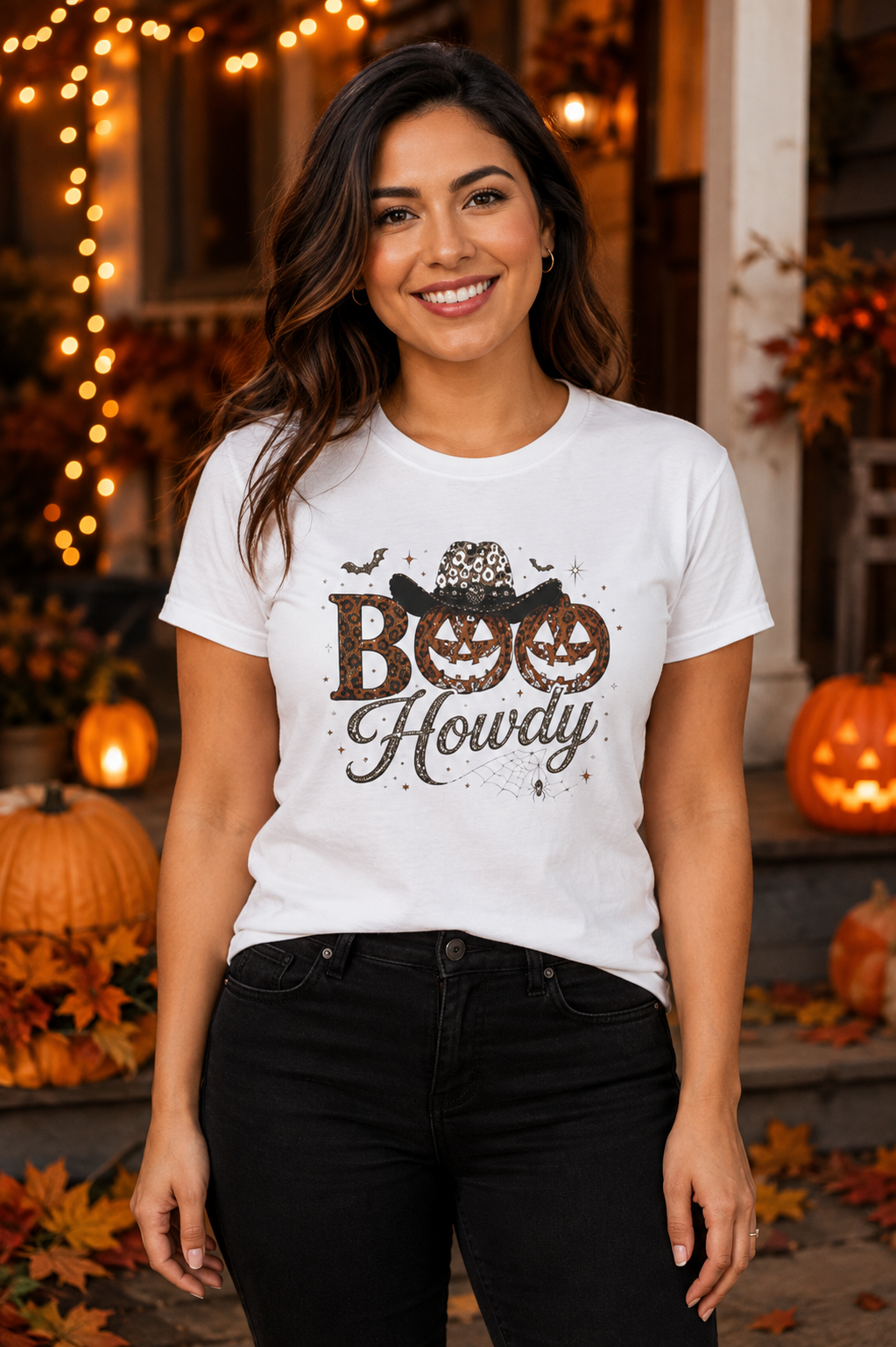 Boo Howdy Western Halloween Graphic Tee