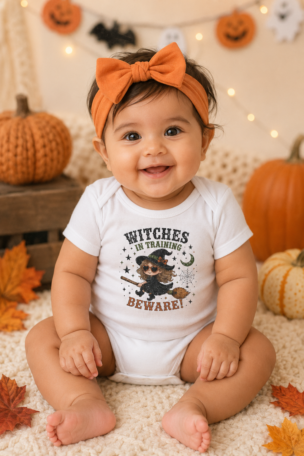 Witches In Training Beware! Halloween Graphic Tee