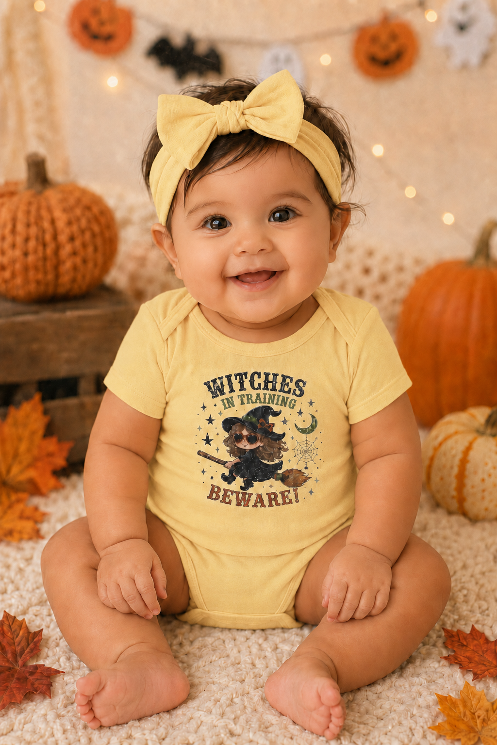 Witches In Training Beware! Halloween Graphic Tee