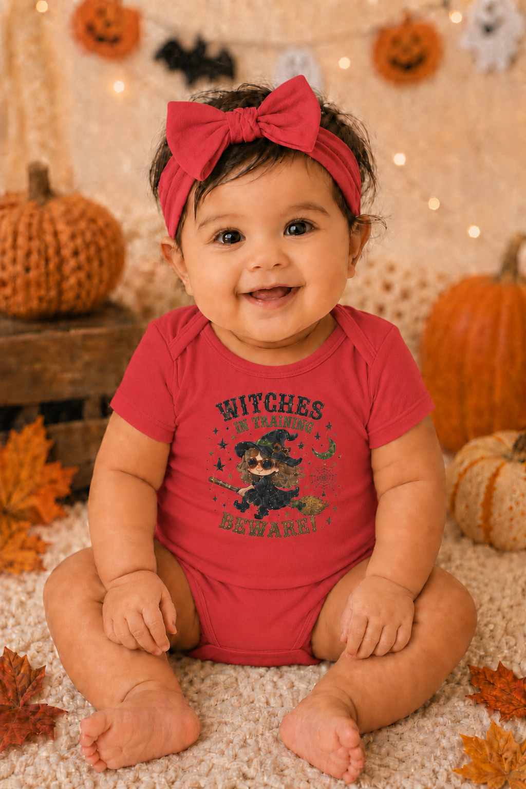 Witches In Training Beware! Halloween Graphic Tee