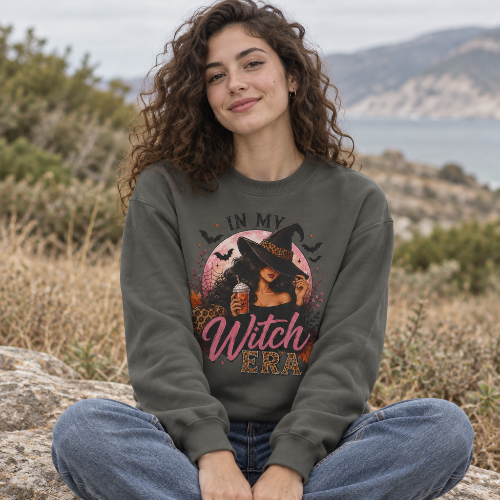 Witch Era Sweatshirt — 'In My Witch Era' Halloween Graphic Sweatshirt