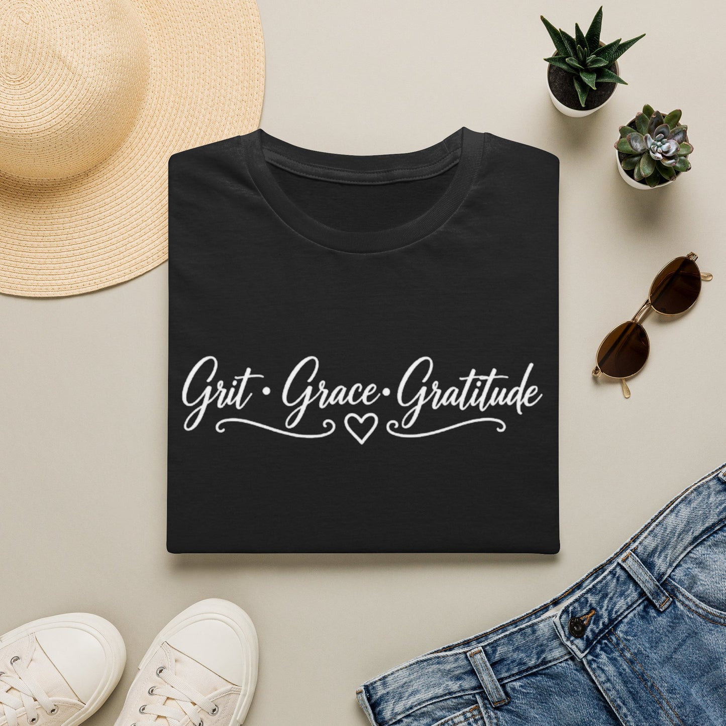Grit • Grace • Gratitude Graphic Tee