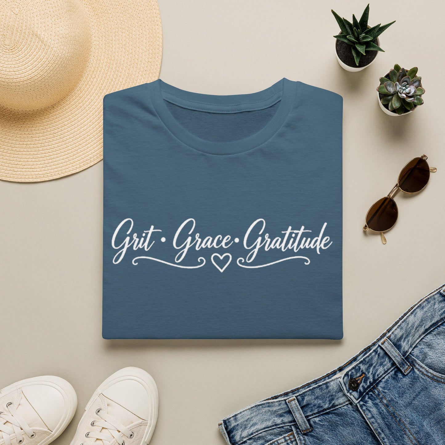 Grit • Grace • Gratitude Graphic Tee
