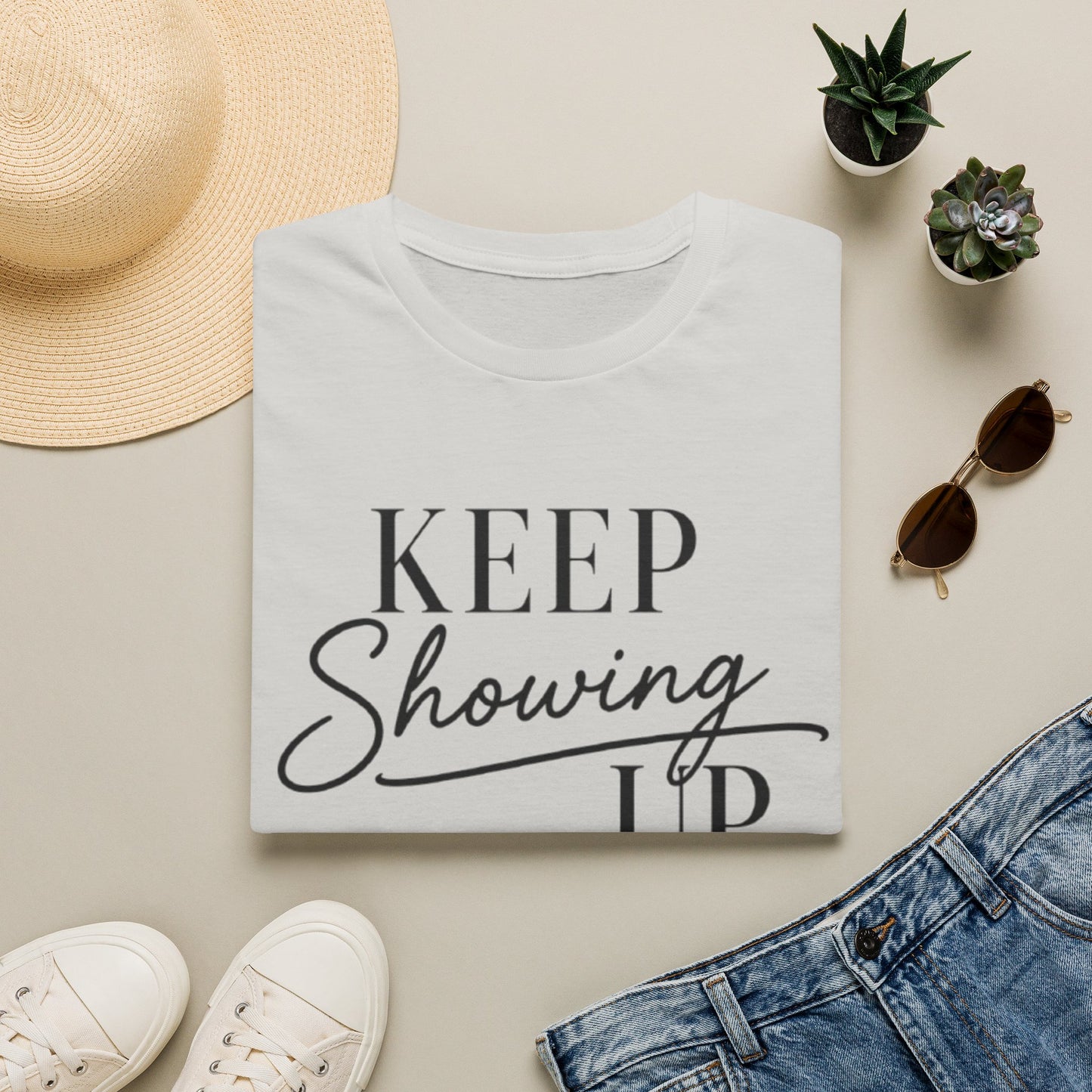 Keep Showing Up Graphic Tee
